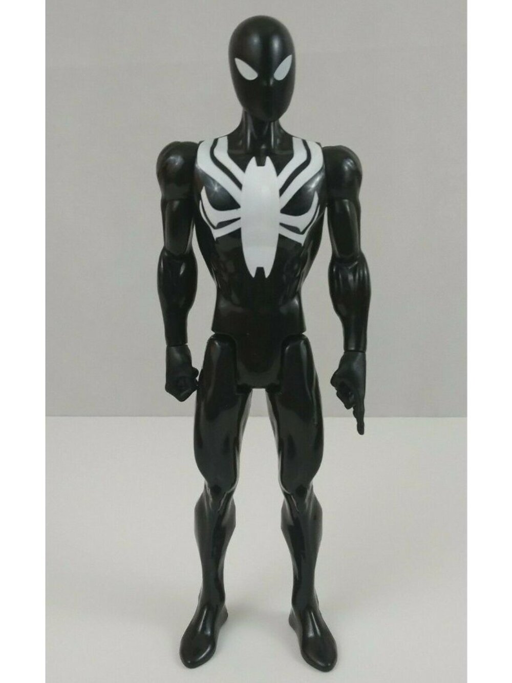 Marvel Titan Hero Series Spiderman Black Suit Action Figure 11" Hasbro 2018